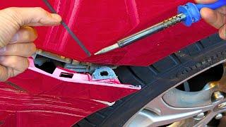 Car Bumper Repair by Yourself at Home !