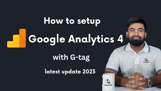 how to setup GA4 google analytics with google tag manager on wordpress website