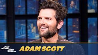 Adam Scott's Kids Are Always Looking for New Ways to Insult Him