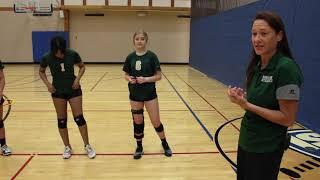 Volleyball: Warmups & Passing Drills