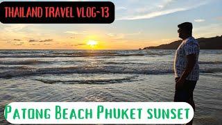 Phuket Patong Beach Sunset | Beautiful Sunset View Point | Patong Beach Phuket