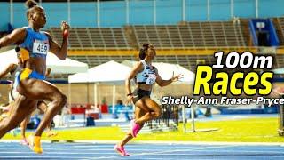 All 5 Of Shelly-Ann Fraser-Pryce 100m Races For 2023