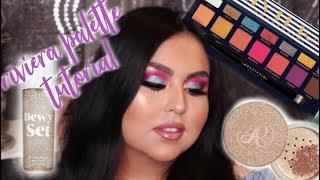 ANASTASIA RIVIERA PALETTE BRIGHT MAKEUP TUTORIAL