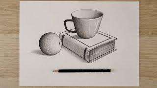 new drawing 2024 | 4K Video  / still life drawing | drawing | pencil drawing | Arts Academy HD