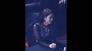 V and Jisoo sitting next each other in award show  #jisoo #kimtaehyung #vsoo #taesoo