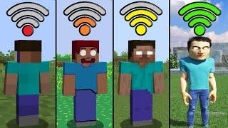 herobrine with different Wi-Fi in Minecraft