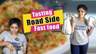 Roadside Fast-food தான் Tasteல Best | Tasting RoadSide Food | Hema's Diary