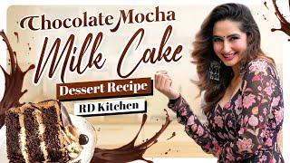 Delicious Choco Mocha Milk Cake| Dessert Recipe | RD Kitchen | Ragini Dwivedi