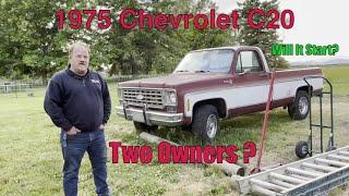 1975 Chevrolet C10 Truck actually a C20. Local two owner survivor truck 1975 c20