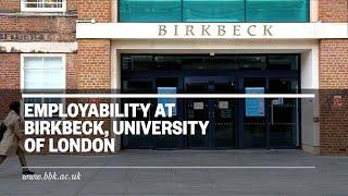 Employability at Birkbeck, University of London