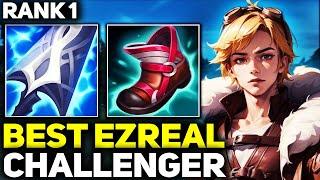 RANK 1 BEST EZREAL IN THE WORLD CARRIES IN CHALLENGER! | League of Legends