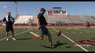 Aussie Style Punt by Pro Rugby & Australian Punter Joe Gardener | American NFL Football