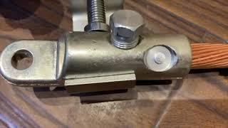 How to use a mechanical shear bolt cable lugs or connectors?