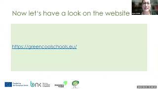 Green Cool Schools About the project English only