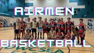 AIRMEN BASKETBALL TEAM vs TEAM BOG | Pinoy Aviators in Singapore | Happy Phill