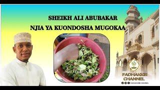 LIVE MUHADHARA WA SHEIKH ALI ABUBAKAR | MASJID AISHA