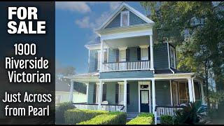 HISTORIC HOME TOUR; VICTORIAN HOME OVERLOOKING THE RIVER