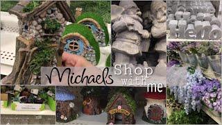 Michaels shop with me fairy garden spring collection