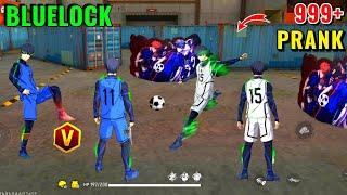 BLUELOCK Bundle NO INTERNET PRANK  999+ Prank With New Bluelock Bundle Garena Free Fire  Y GAMING