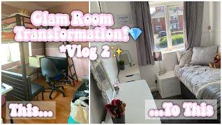 Glam Room TransformationVlog 2! *finishing the room*| Chloe Minteh
