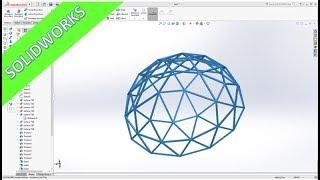 Userwish - Dome - Kuppel - SolidWorks 2017 Training - Part Design