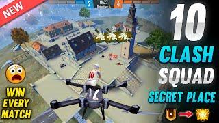 TOP 10 CLASH SQUAD SECRET PLACE IN FREE FIRE | CLASH SQUAD TIPS AND TRICKS IN FREE FIRE