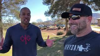 Cameron Hanes Meets David Goggins At Dallas, Texas 2021 | Running 20 + Miles