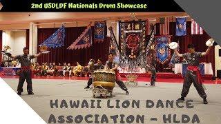 The Drum King - Hawaii Lion Dance Association - 2019 USDLDF Nationals Lion Dance Drum Showcase