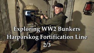 Exploring Finnish WW2 Bunkers & overnight camping at Harparskog Fortification Line (2/3)