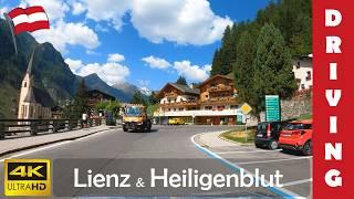 Driving in Austria 32: From Lienz to Heiligenblut am Grossglockner | 4K 60fps