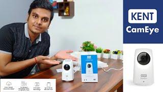 Kent CamEye HomeCam 360 wifi camera unboxing and review