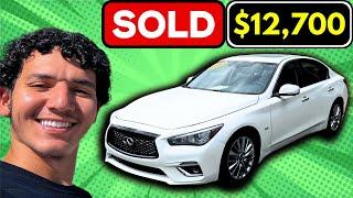 Buying & Selling a 2020 INFINITI Q50 ($5,300 PROFIT!!!)