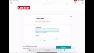 Digitales Schulbuch Cornelsen Teil 2 Nutzerschlüssel einlösen