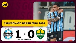 GRÊMIO 1 X 0 CUIABÁ - CAMPEONATO BRASILEIRO 2024, VEJA OS GOLS