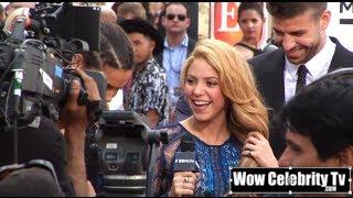 Shakira arrives to the 2014 Billboard Music Awards in Las Vegas