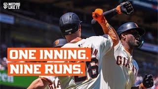 Giants Offense Explodes for Nine-Run Inning | San Francisco Giants Highlights