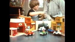 Fisher-Price Play Family Village Toy Commercial (1973)