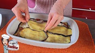 PARMIGIANA DI MELANZANE. Ricetta della vera parmigiana di melanzane. Come fare la parmigiana