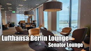 Berlin Lufthansa Senator Lounge 4k review