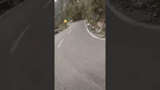 Roads of mussorie with bullet |Rakesh Shorts| #bullet #viral #mussorie #trending #carlover