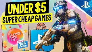 14 GREAT PSN Game Deals UNDER $5! PSN Summer Game Fest Sale SUPER CHEAP PS4/PS5 Games to Buy!