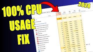 How to Fix 100% CPU Usage Windows 10 In 2024 | Fix System Use 100 CPU | Boost Fps | Zimo tdm .