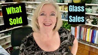 GLASSWARE Glass Sales | Cha Ching! SOLD PACK SHIP | Beginner ebay Reseller Tips