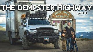 Family Expedition to the Arctic: The DEMPSTER Highway, Arctic Circle PART 1