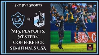 MLS Western Conference Semifinals: LA Galaxy vs Minnesota United | LIVE Stream #mls #usa #news