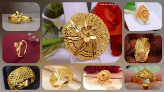 Gold ring design 2024//gold ring fancy  deign for women // Glorious jewellery @gold_design_sk