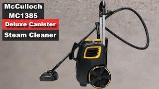 Best Steam Cleaner - McCulloch MC1385 Deluxe Canister Steam Cleaner