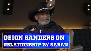 Deion Sanders explains his relationship with Nick Saban & how to fix CFB | Joel Klatt Show