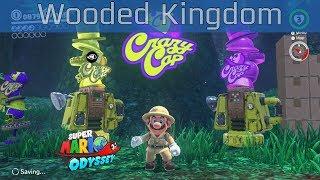 Super Mario Odyssey - Wooded Kingdom Walkthrough [HD 1080P/60FPS]