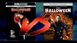 HALLOWEEN (1978) 4K VS 4KUHD SHOUT FACTORY SIDE BY SIDE COMPARISON